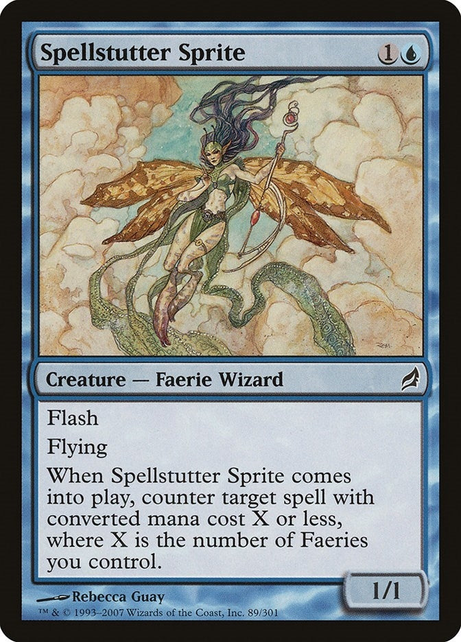 Spellstutter Sprite (89) (Lorwyn)