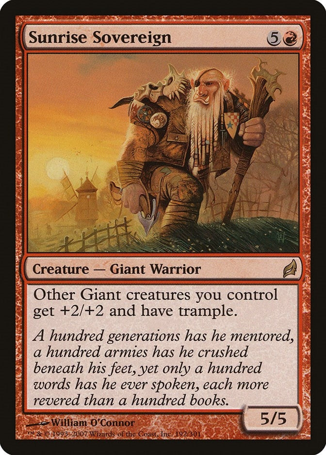 Sunrise Sovereign (192) (Lorwyn)