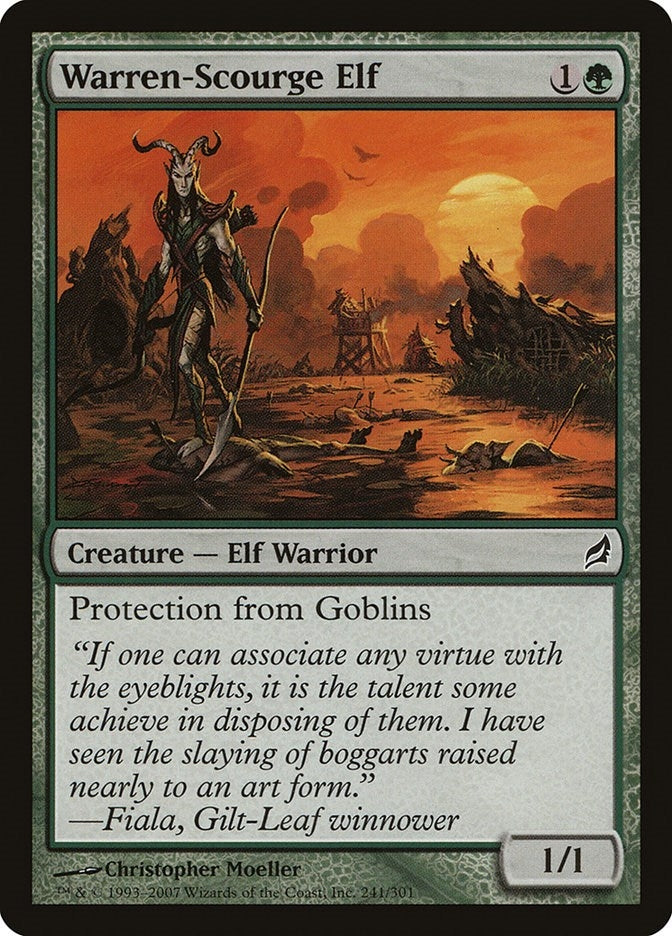 Warren-Scourge Elf (241) (Lorwyn)