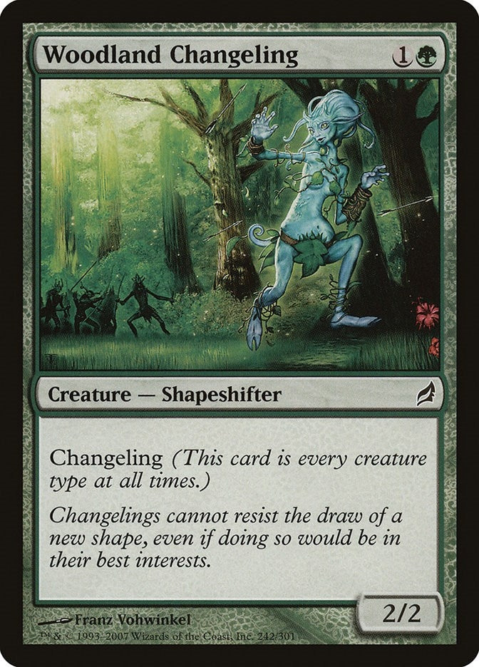 Image for Woodland Changeling (242) - Magic: The Gathering