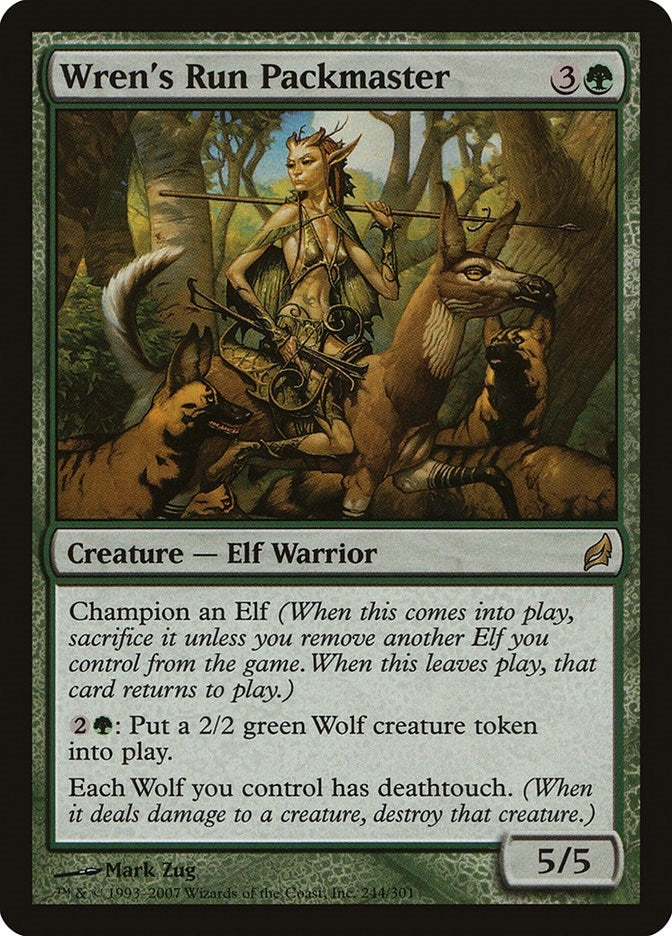 Wren's Run Packmaster (244) (Lorwyn)