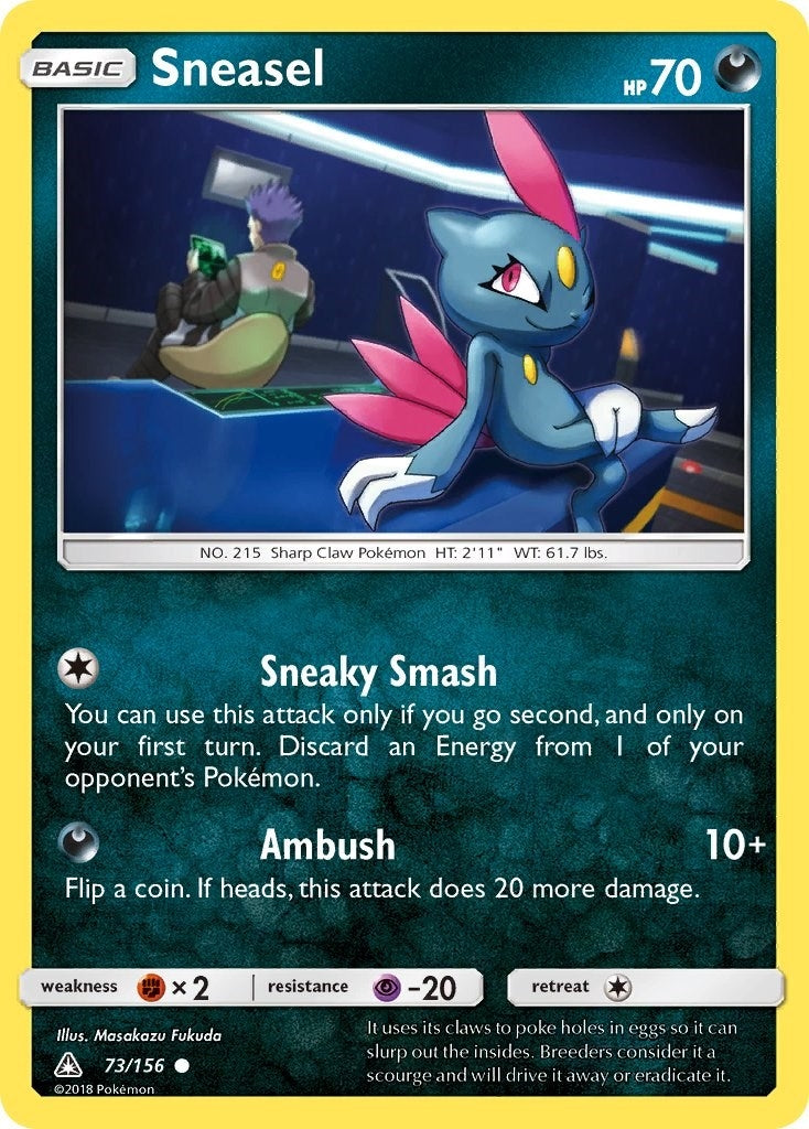 Image for Sneasel (73/156) (SM - Ultra Prism) - Pokemon