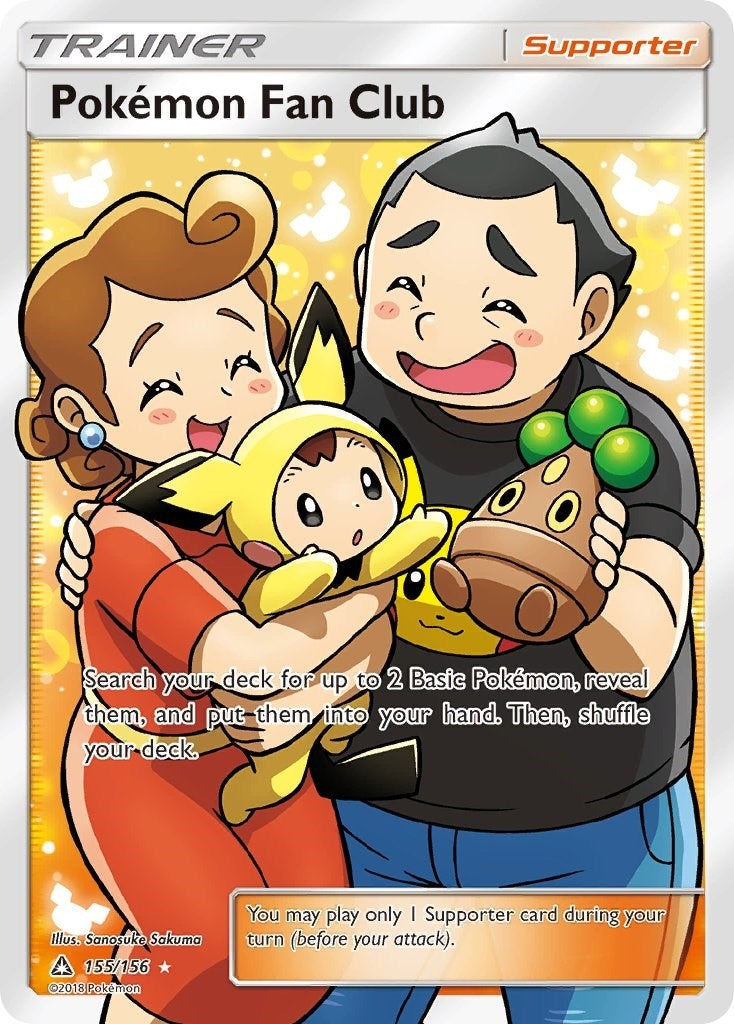 Image for Pokemon Fan Club (Full Art) (155/156) (SM - Ultra Prism) - Pokemon