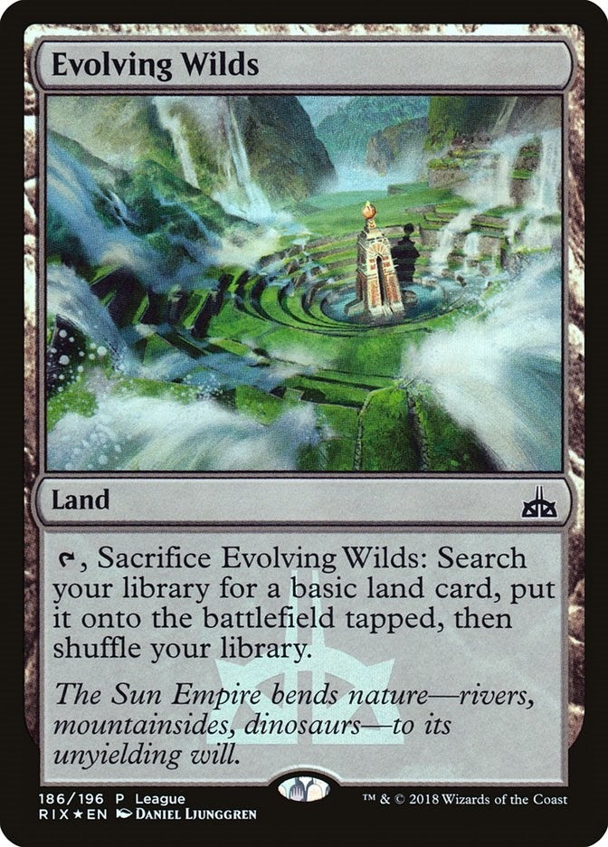 Evolving Wilds (186) (League Promos)