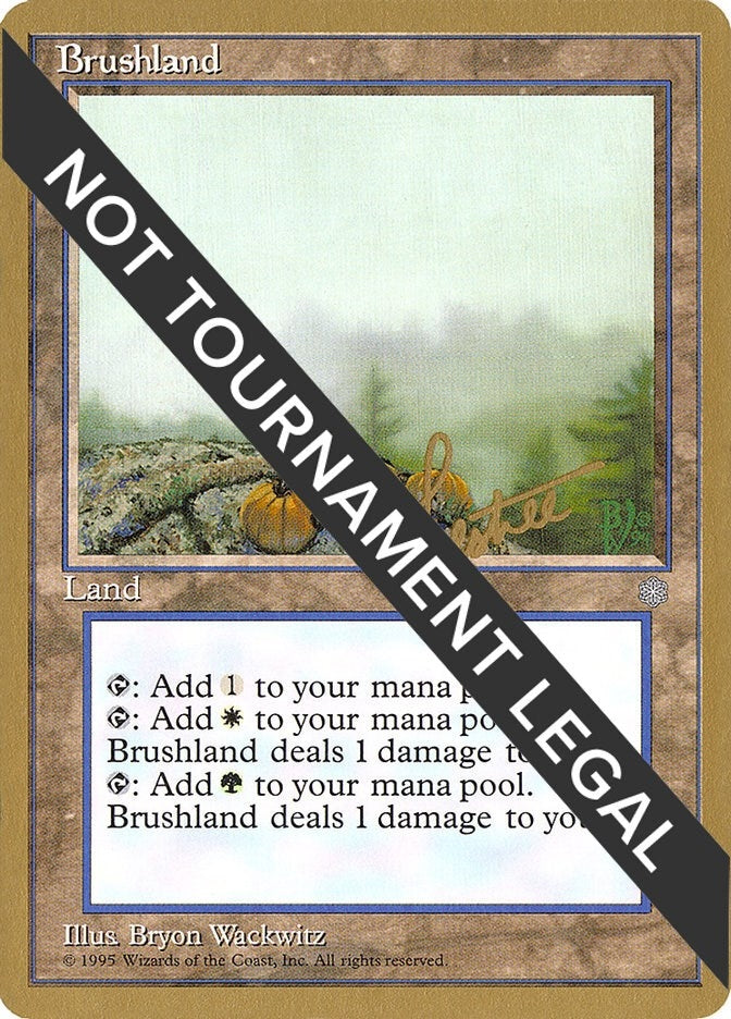 Brushland - 1996 Bertrand Lestree (ICE) (World Championship Decks)