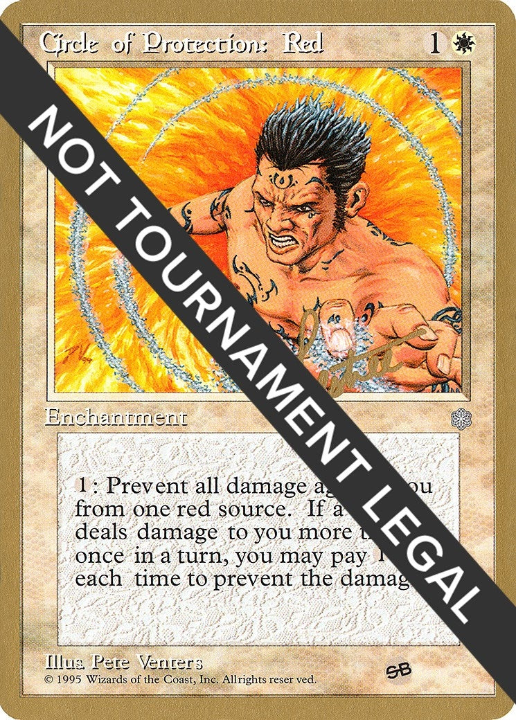 Circle of Protection: Red - 1996 Bertrand Lestree (ICE) (SB) (World Championship Decks)