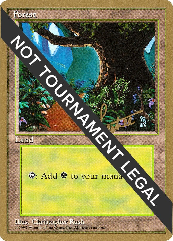 Forest (B) - 1996 Bertrand Lestree (4ED) (World Championship Decks)