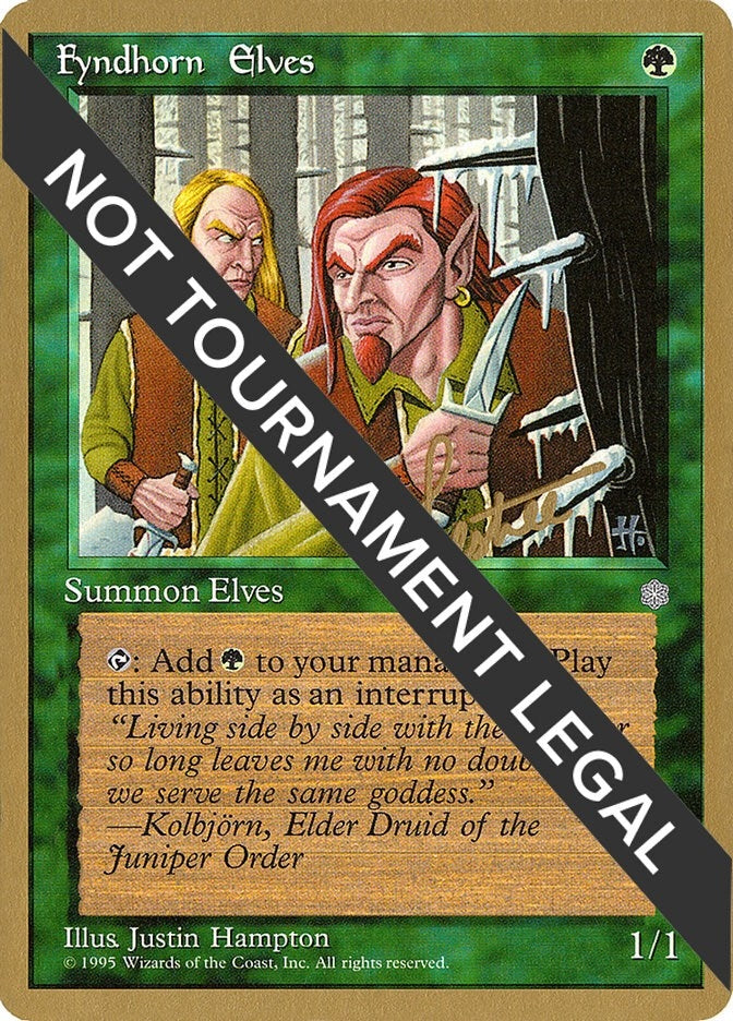 Fyndhorn Elves - 1996 Bertrand Lestree (ICE) (World Championship Decks)