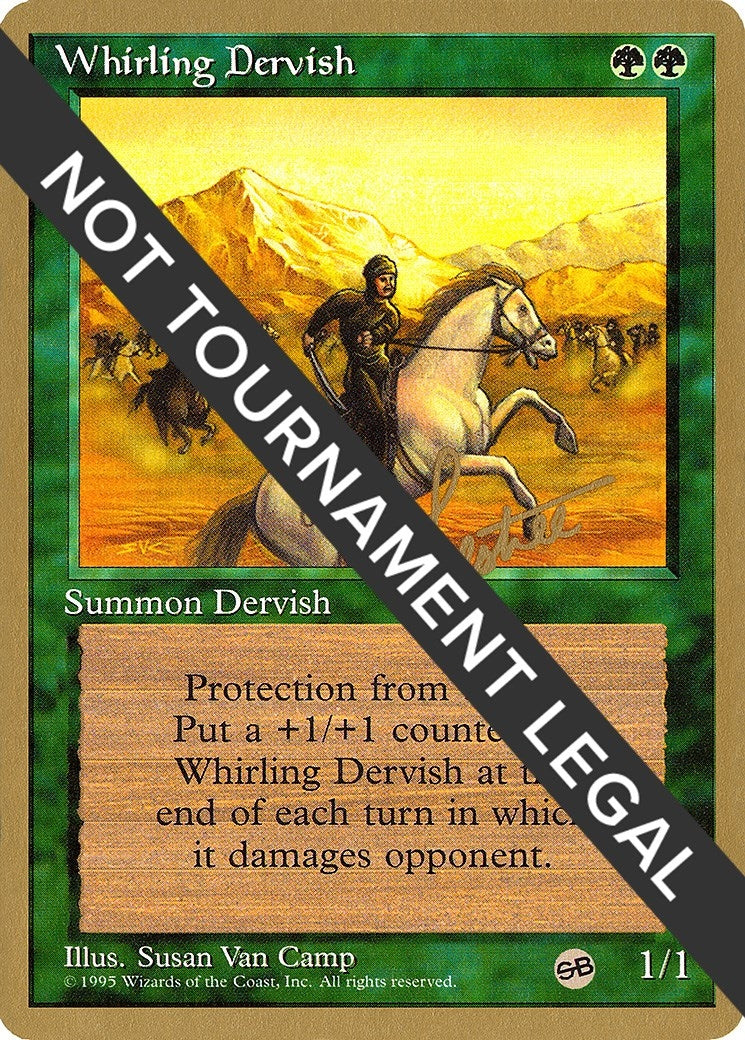 Image for Whirling Dervish - 1996 Bertrand Lestree (4ED) (SB) - Magic: The Gathering