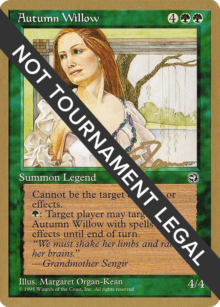 Autumn Willow - 1996 Eric Tam (HML) (World Championship Decks)