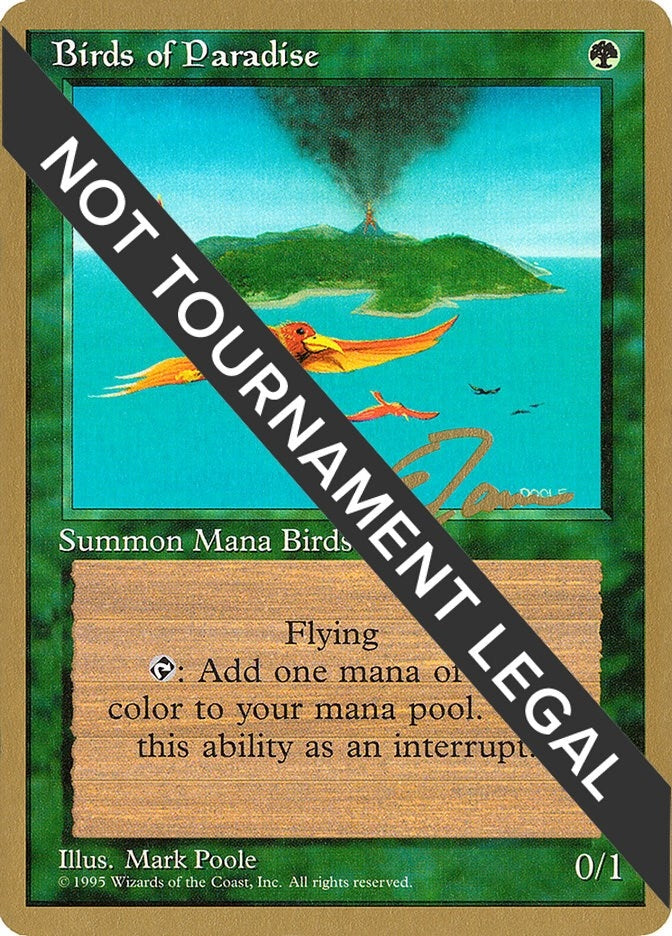 Birds of Paradise - 1996 Eric Tam (4ED) (World Championship Decks)
