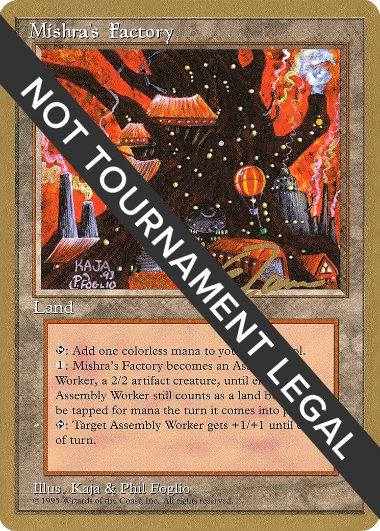 Mishra's Factory - 1996 Eric Tam (4ED) (World Championship Decks)