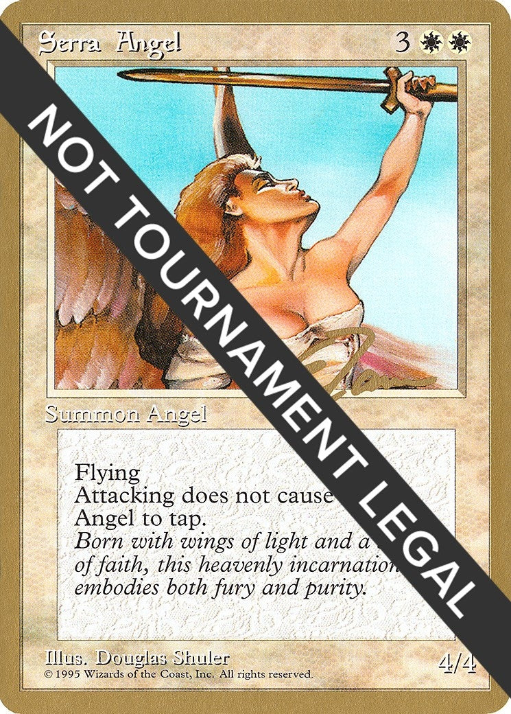 Serra Angel - 1996 Eric Tam (4ED) (World Championship Decks)