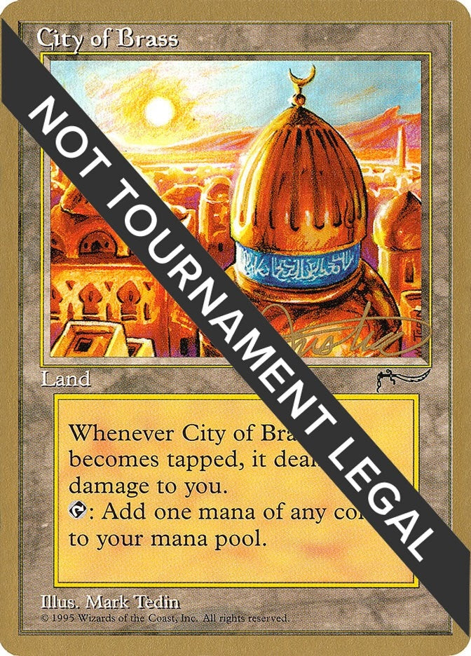 City of Brass - 1996 George Baxter (ARN) (World Championship Decks)