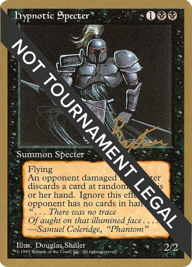 Hypnotic Specter - 1996 George Baxter (4ED) (World Championship Decks)