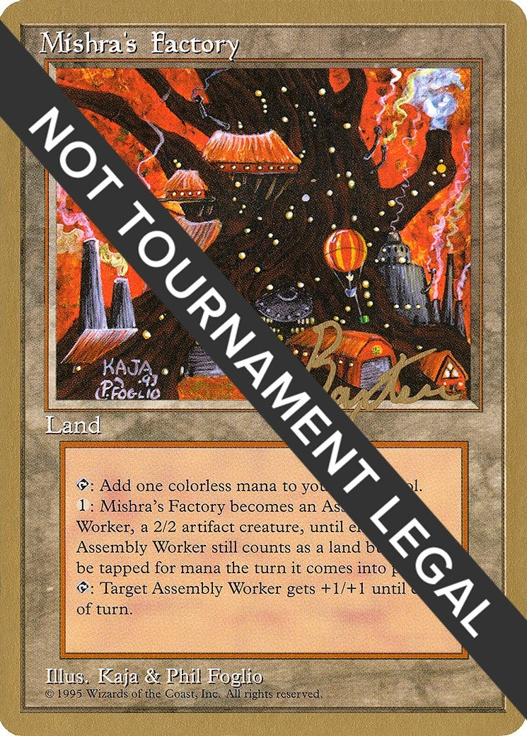 Mishra's Factory - 1996 George Baxter (4ED) (World Championship Decks)