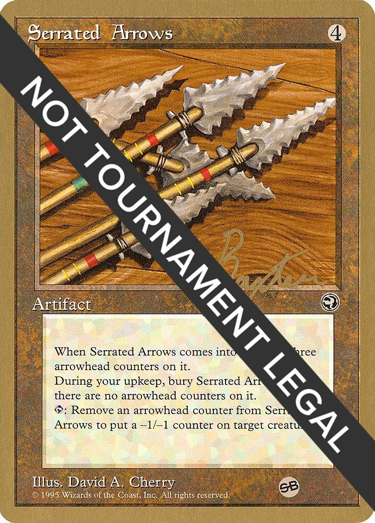Serrated Arrows - 1996 George Baxter (HML) (SB) (World Championship Decks)