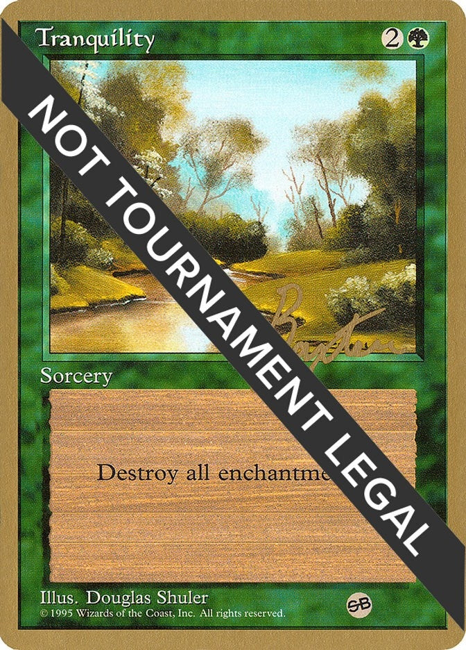 Image for Tranquility - 1996 George Baxter (4ED) (SB) - Magic: The Gathering