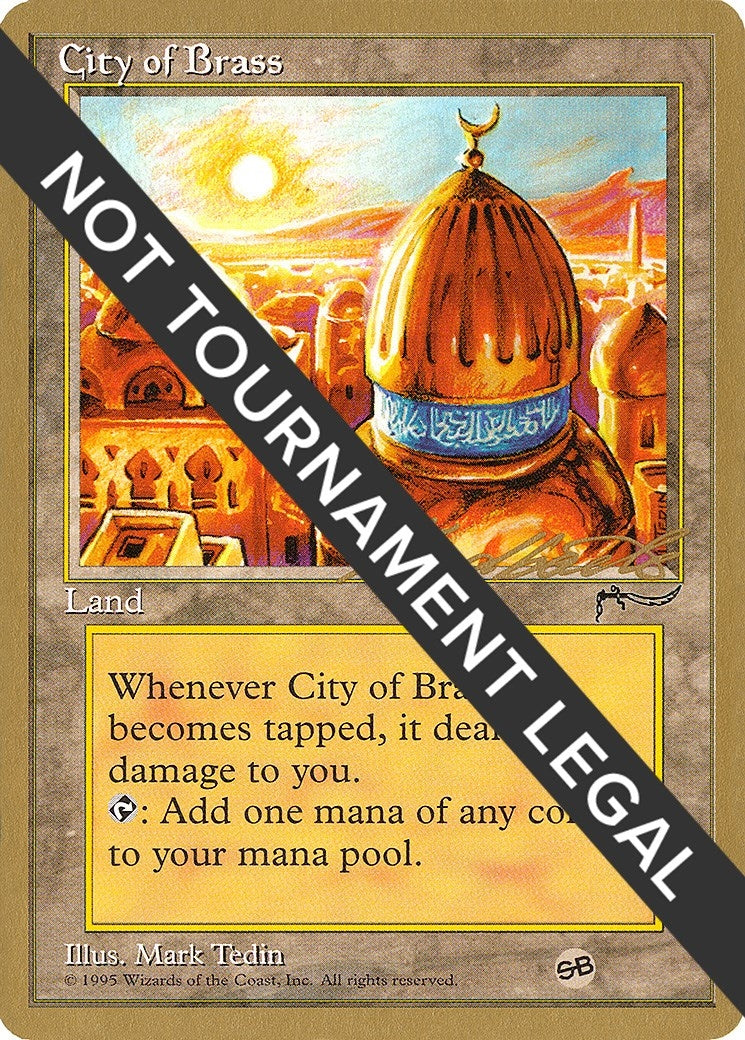 City of Brass - 1996 Leon Lindback (ARN) (SB) (World Championship Decks)