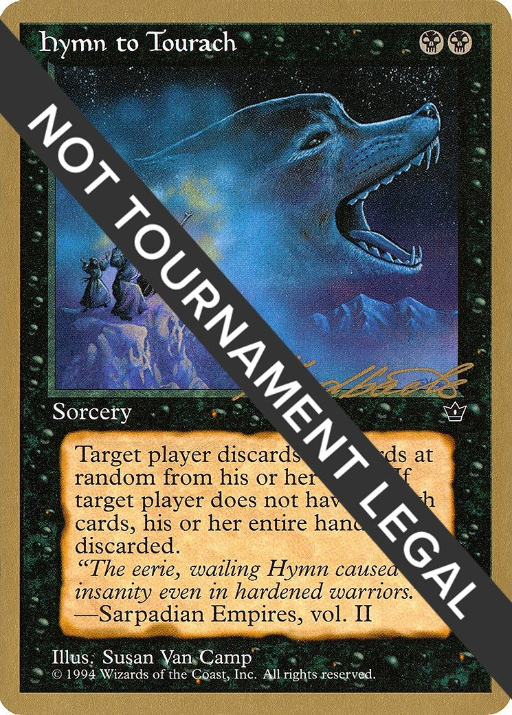 Hymn to Tourach (Wolf) - 1996 Leon Lindback (FEM) (World Championship Decks)