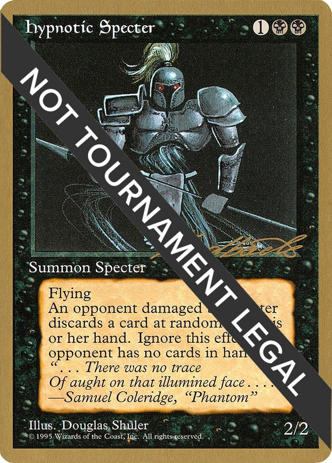 Hypnotic Specter - 1996 Leon Lindback (4ED) (World Championship Decks)