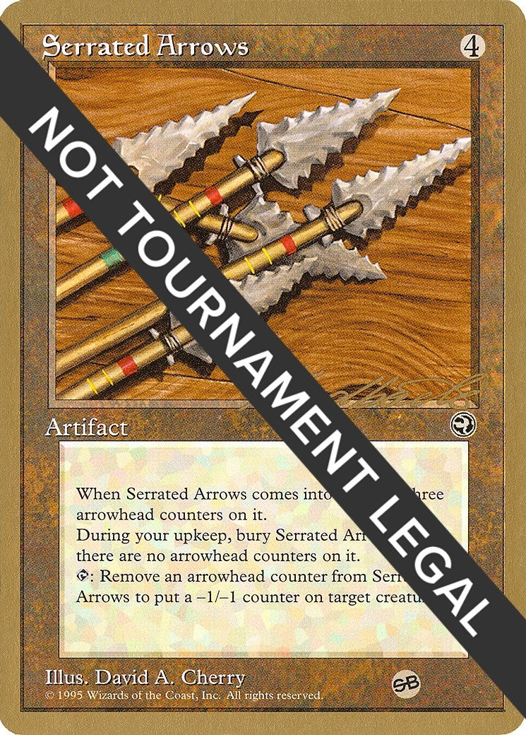 Serrated Arrows - 1996 Leon Lindback (HML) (SB) (World Championship Decks)