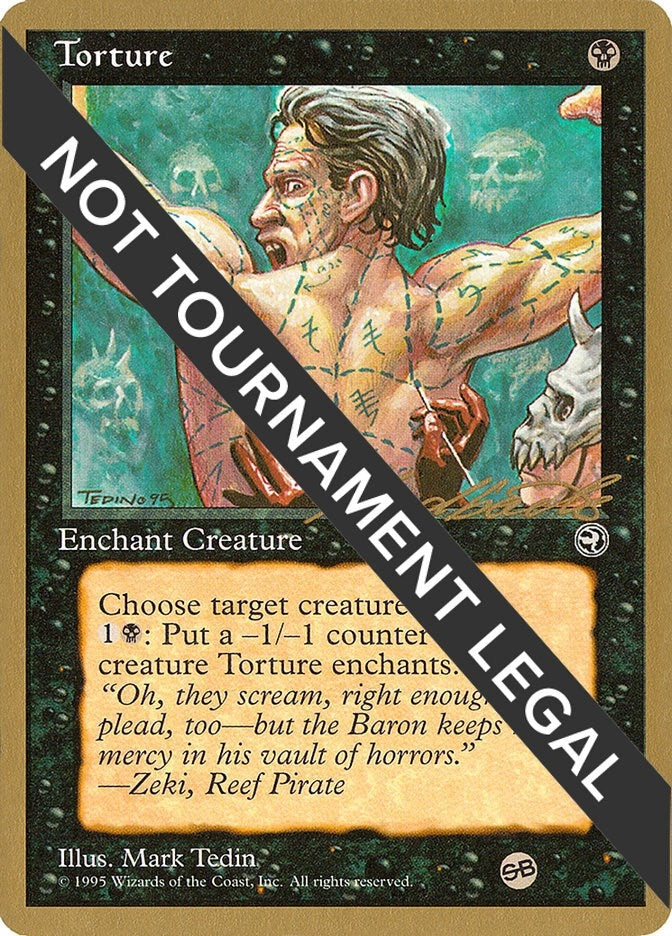 Image for Torture - 1996 Leon Lindback (HML) (SB) - Magic: The Gathering