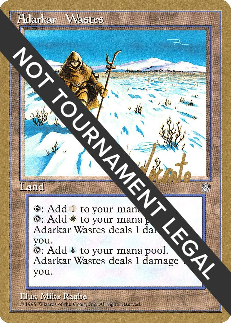 Adarkar Wastes - 1996 Michael Loconto (ICE) (World Championship Decks)