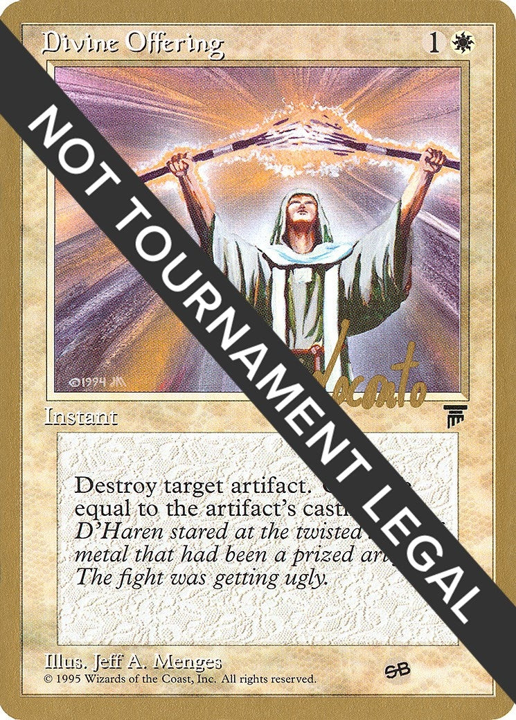 Divine Offering - 1996 Michael Loconto (LEG) (SB) (World Championship Decks)