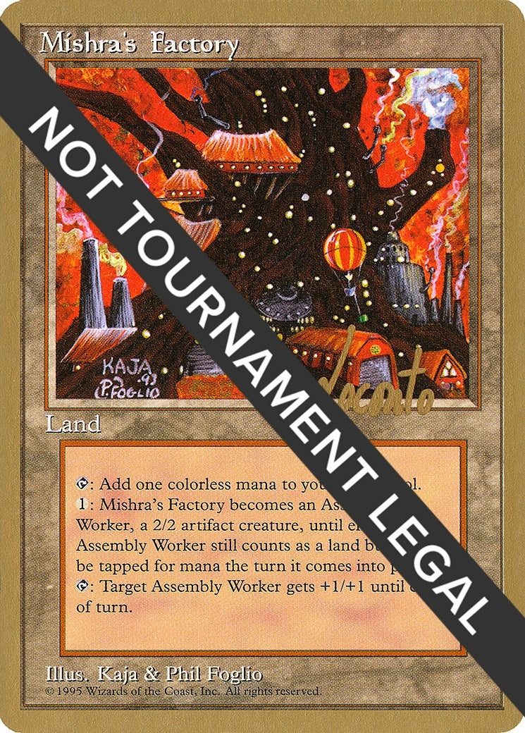 Mishra's Factory - 1996 Michael Loconto (4ED) (World Championship Decks)