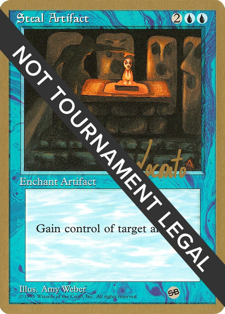 Steal Artifact - 1996 Michael Loconto (4ED) (SB) (World Championship Decks)