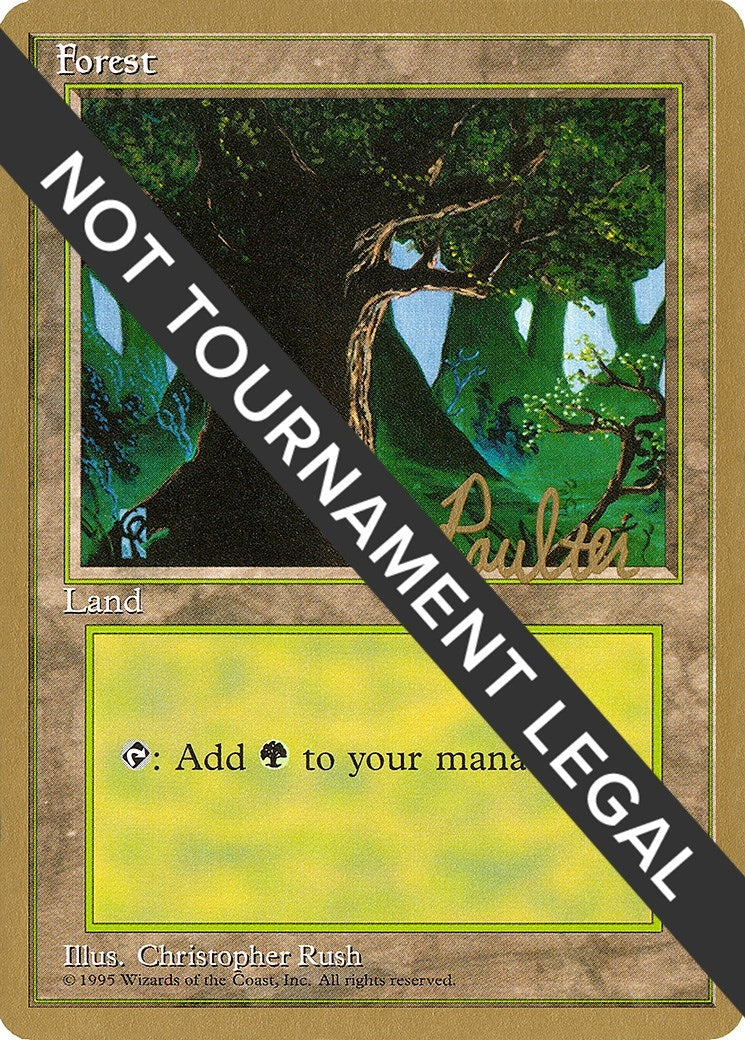 Forest (C) - 1996 Preston Poulter (4ED) (World Championship Decks)