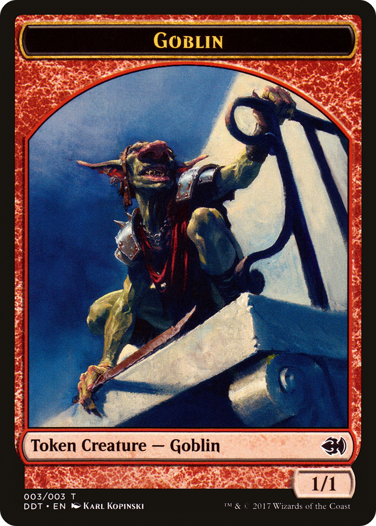 Goblin (DDT-003) - Duel Decks: Merfolk vs. Goblins Tokens