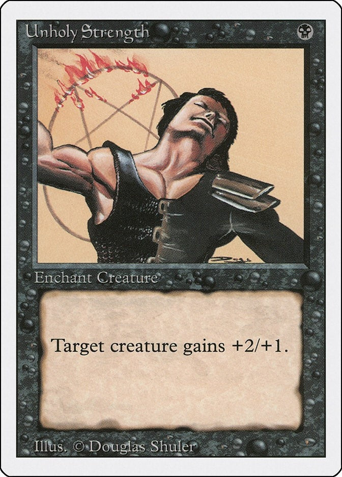 Image for Unholy Strength - Magic: The Gathering