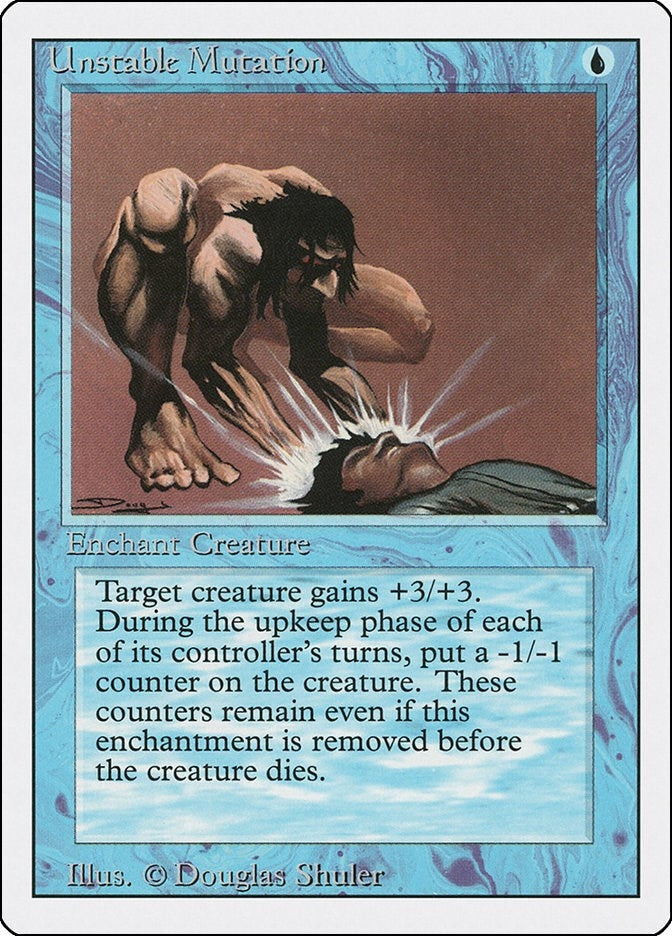 Image for Unstable Mutation - Magic: The Gathering