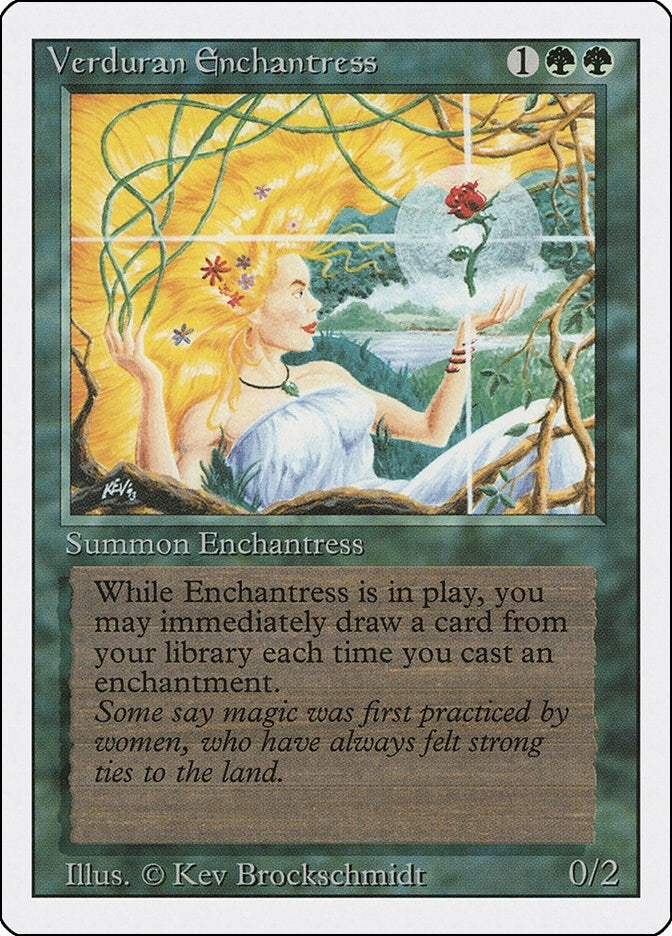 Verduran Enchantress (Revised Edition)