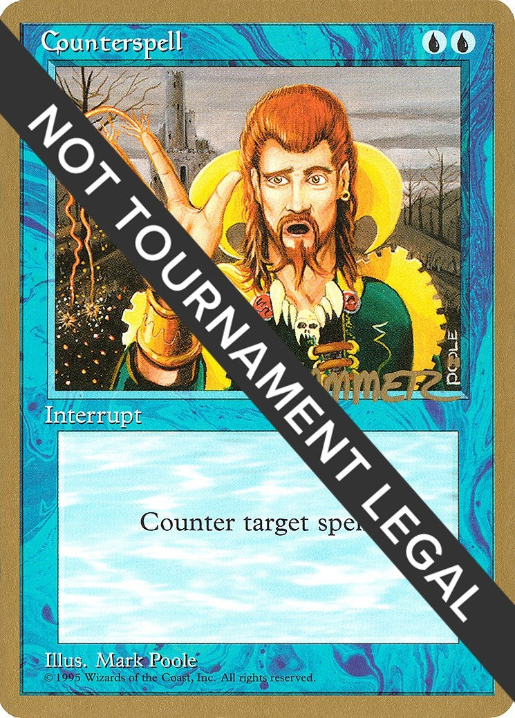 Counterspell - 1996 Shawn "Hammer" Regnier (4ED) (World Championship Decks)