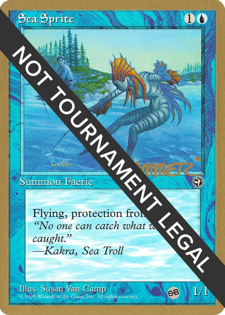 Sea Sprite - 1996 Shawn "Hammer" Regnier (HML) (SB) (World Championship Decks)