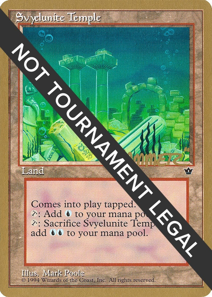 Svyelunite Temple - 1996 Shawn "Hammer" Regnier (FEM) (World Championship Decks)