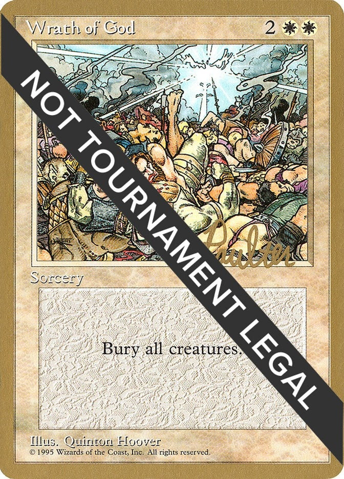 Image for Wrath of God - 1996 Shawn "Hammer" Regnier (4ED) - Magic: The Gathering