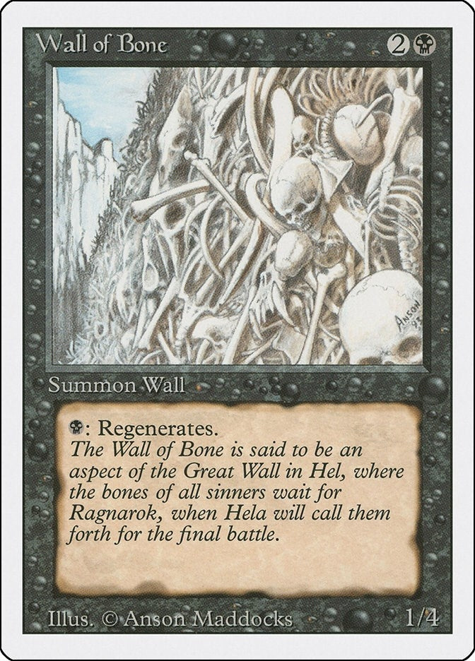 Wall of Bone (Revised Edition)
