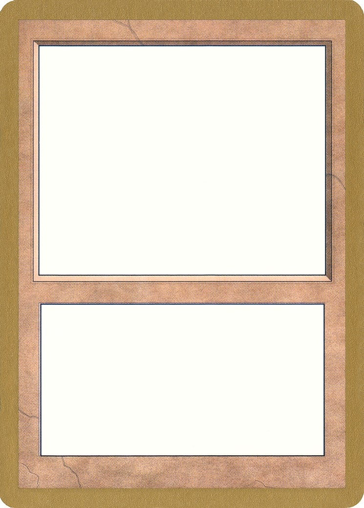 1997 World Championship Blank Card (World Championship Decks)