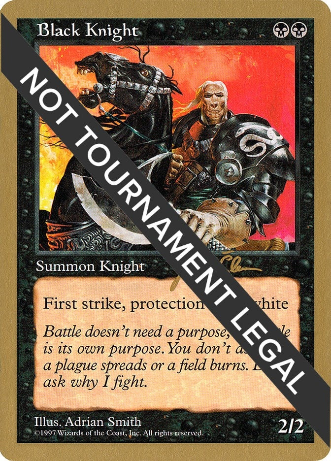 Black Knight - 1997 Jakub Slemr (5ED) (World Championship Decks)