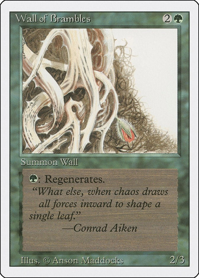 Wall of Brambles (Revised Edition)