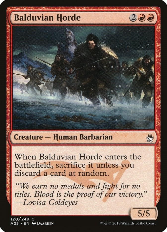 Balduvian Horde (120) (Masters 25)