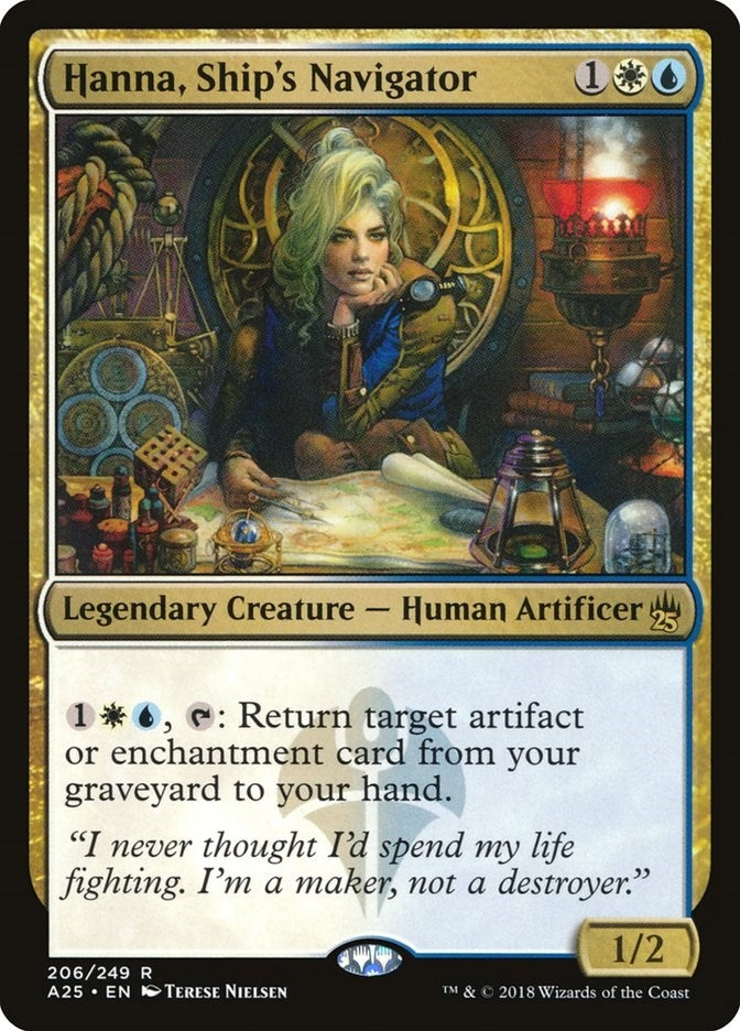 Hanna, Ship's Navigator (206) (Masters 25)
