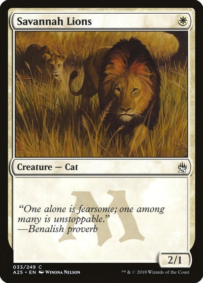 Savannah Lions (33) (Masters 25)