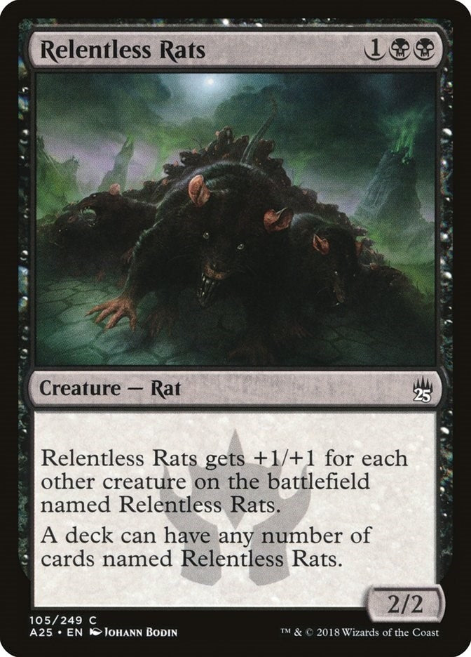 Relentless Rats (105) (Masters 25)
