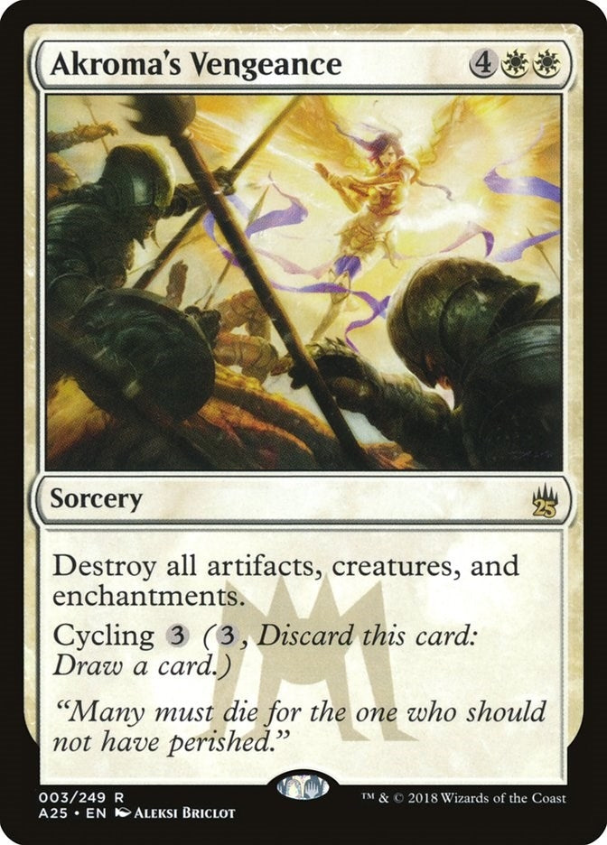 Akroma's Vengeance (3) (Masters 25)