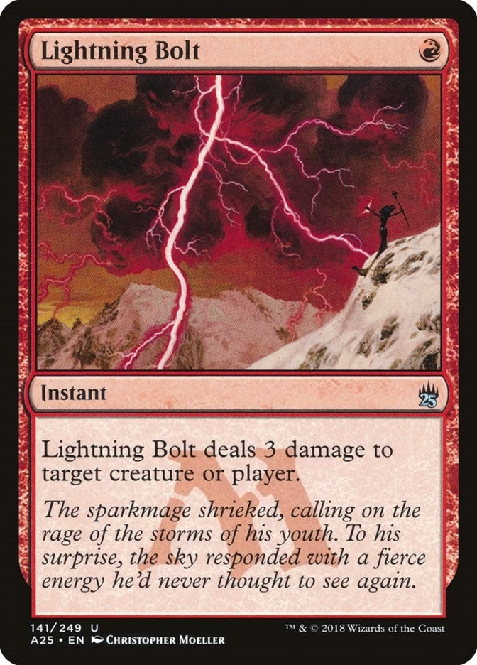 Lightning Bolt (141) (Masters 25)